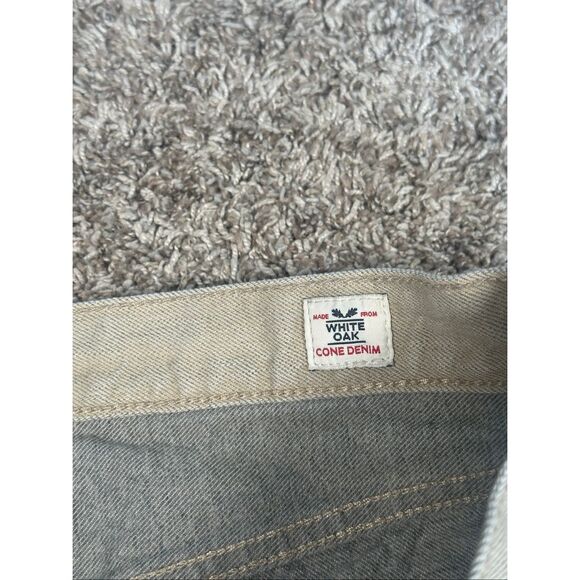 Levi’s 501 Straight Leg White Oak Cone Denim Men’s 33X34 Tan Khaki Button Fly - Picture 3 of 11